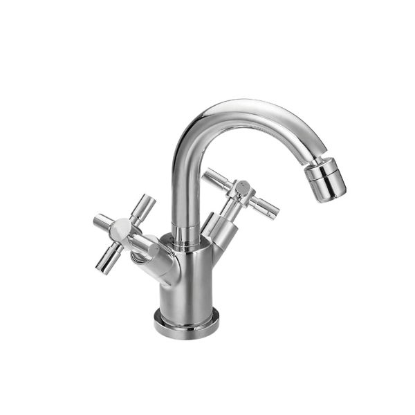 1101-40 rubinetto in ottone doppia maniglia miscelatore bidet bordo piano acqua calda/fredda