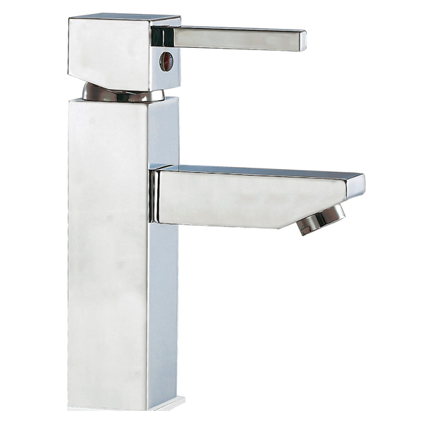 3108-30 miscelatore lavabo monocomando da piano con rubinetto in ottone acqua calda/fredda