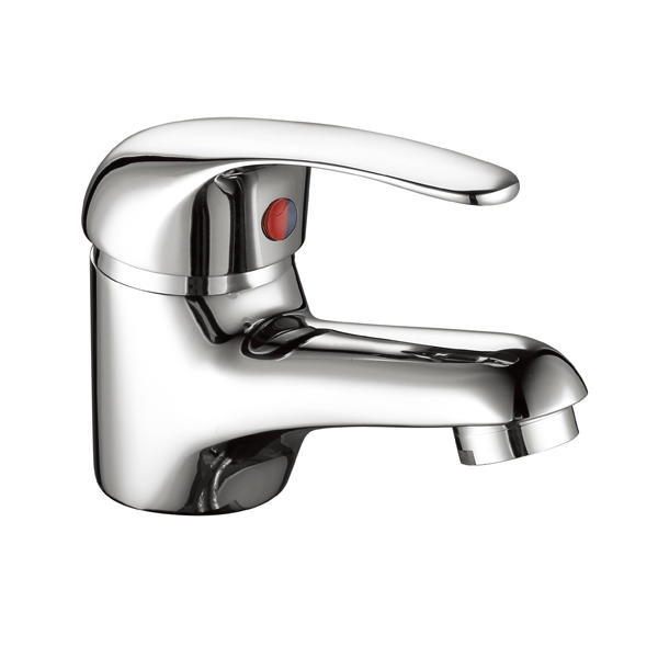 3131-30 rubinetto in ottone miscelatore monocomando lavabo bordo piano acqua calda/fredda
