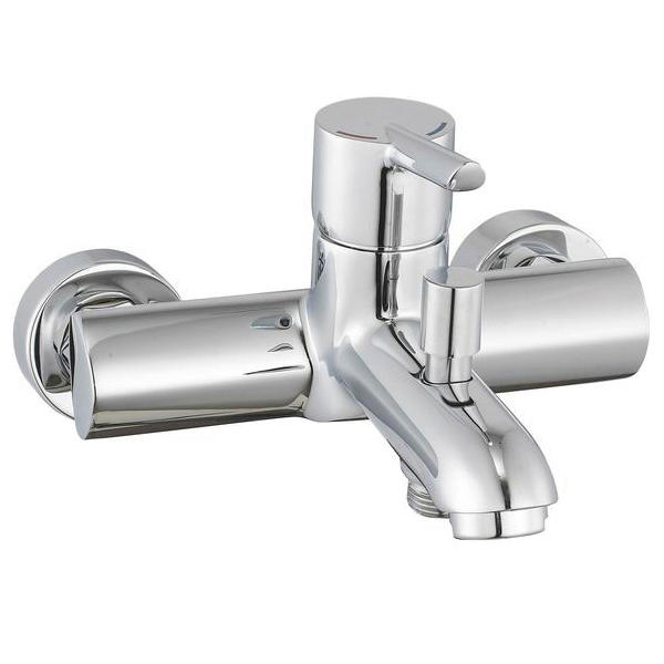 3143-10 rubinetto in ottone miscelatore monocomando vasca a parete acqua calda/fredda