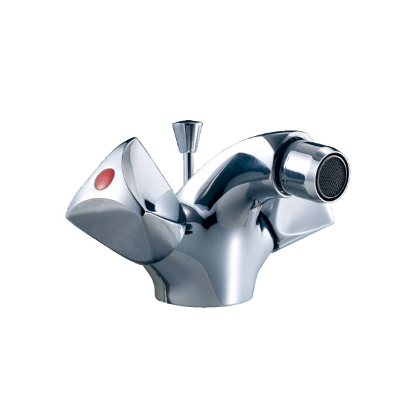 1102-40 rubinetto in ottone doppia maniglia miscelatore bidet bordo piano acqua calda/fredda