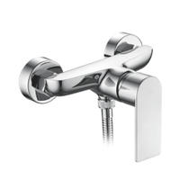 3191-20 Miscelatore monocomando doccia a parete con rubinetto in ottone acqua calda/fredda