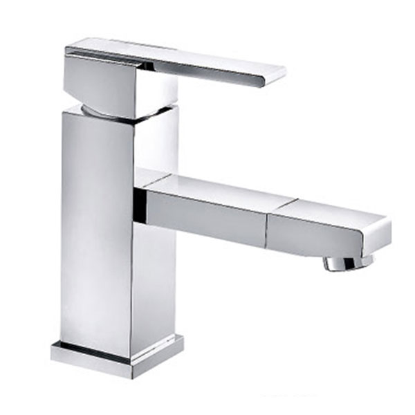 3266-31 rubinetto in ottone monocomando per lavabo da piano acqua calda/fredda, miscelatore per lavabo