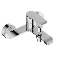 3268-10 Miscelatore monocomando per vasca a parete con rubinetto in ottone acqua calda/fredda