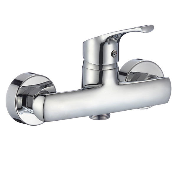 3272-20 Miscelatore monocomando doccia a parete con rubinetto in ottone acqua calda/fredda