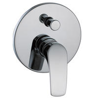 3168-22 rubinetto in ottone miscelatore monocomando doccia da incasso acqua calda/fredda, miscelatore doccia incasso, 2 o 3 uscite;