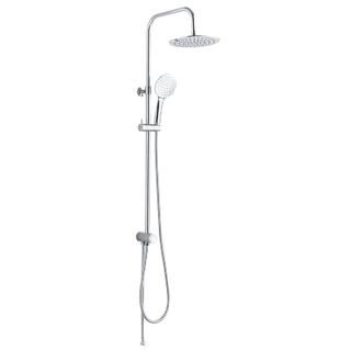 YS34107 Colonna doccia, colonna doccia a pioggia con deviatore a pulsante, regolabile in altezza;