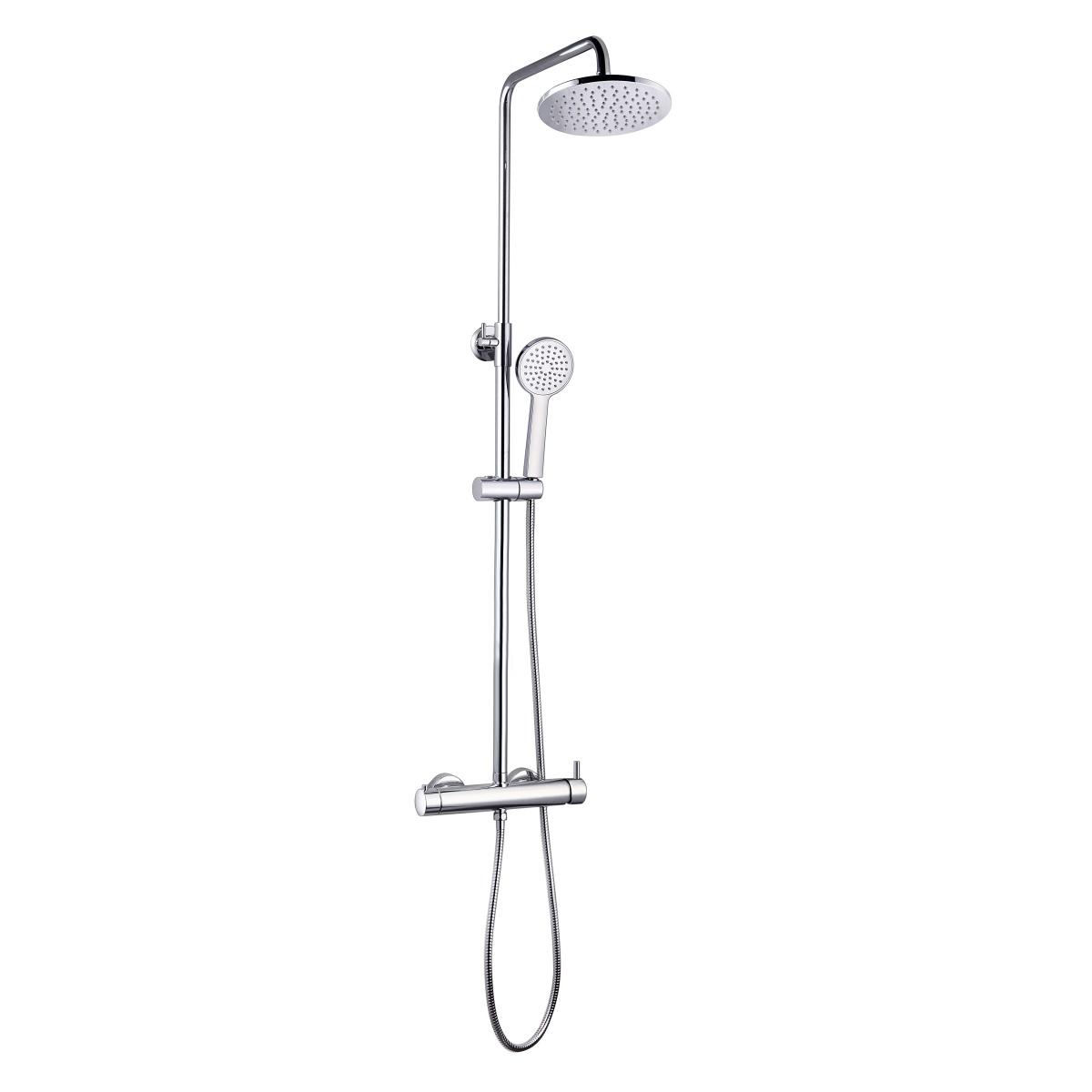 YS34184 Colonna doccia, colonna doccia a pioggia con rubinetto doccia, regolabile in altezza;