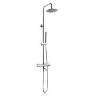 YS34222 Colonna doccia con bocca, colonna doccia termostatica a pioggia, regolabile in altezza;