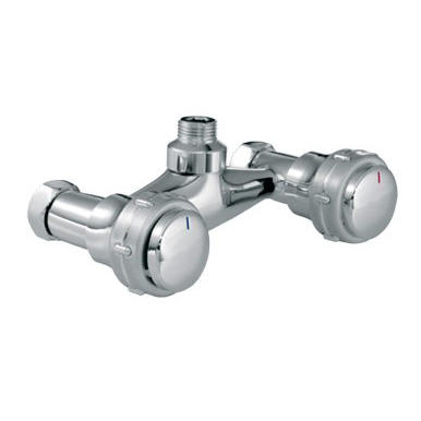 1103-20 rubinetto in ottone doppia maniglia miscelatore doccia a parete acqua calda/fredda