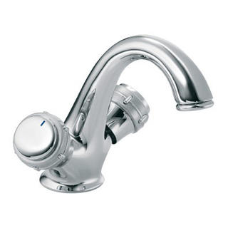 1103-30 rubinetto in ottone doppia maniglia miscelatore lavabo bordo piano acqua calda/fredda