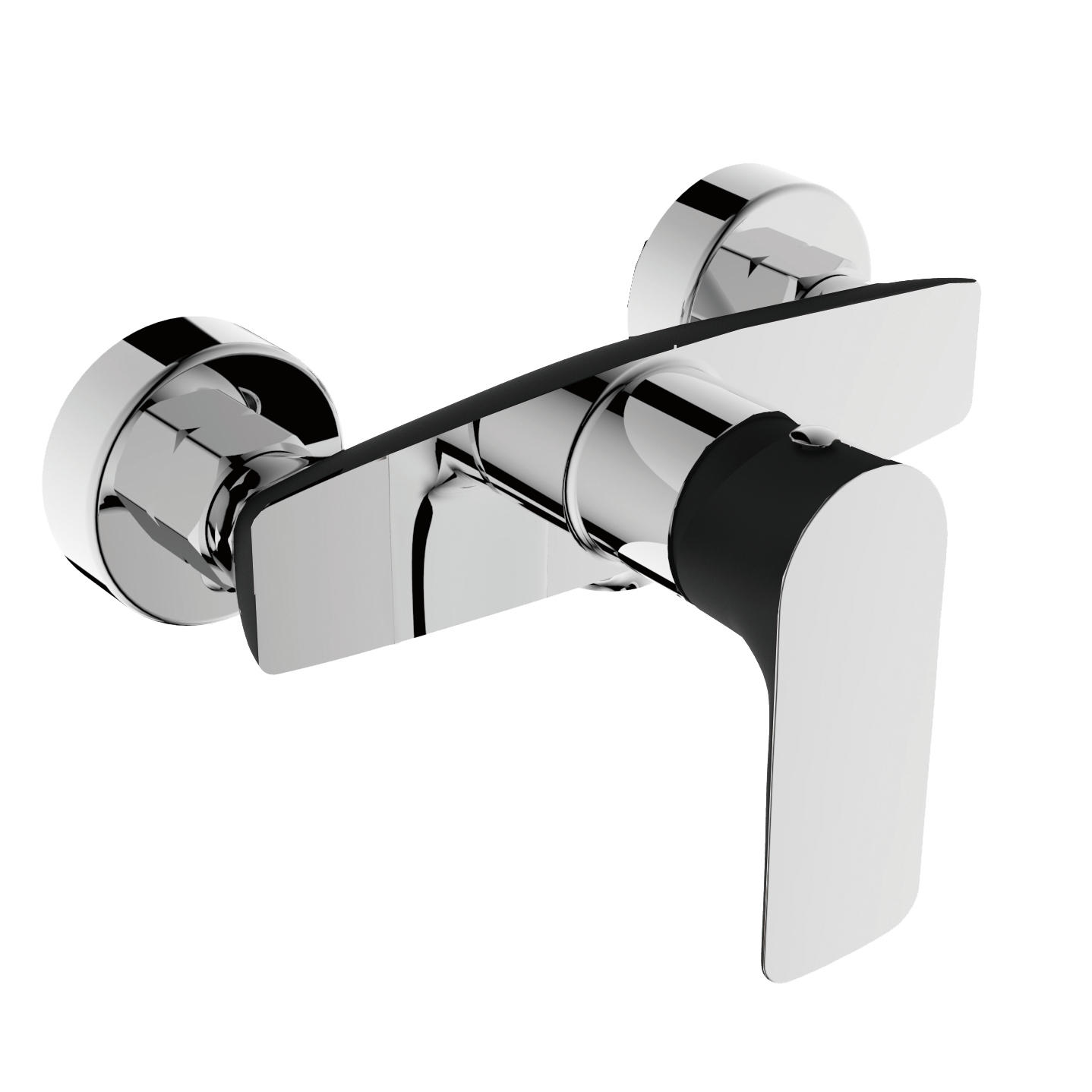 3165CB-20 rubinetto in ottone miscelatore monocomando doccia acqua calda/fredda a parete