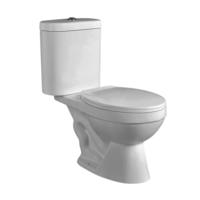 YS22206T WC in ceramica a 2 pezzi, WC sifonico con trappola a S ad accoppiamento stretto;