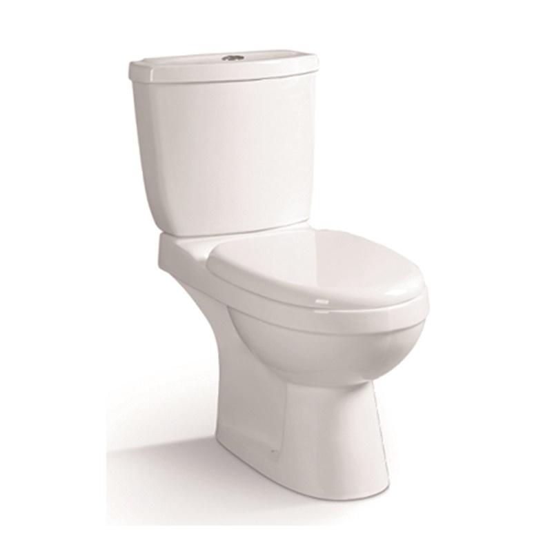 YS22210P WC in ceramica 2 pezzi, WC monoblocco a cacciata con sifone P;