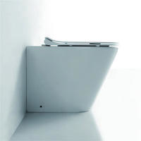 YS22268F WC singolo in ceramica, WC a cacciata con sifone a P, senza brida;