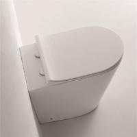 YS22268F WC singolo in ceramica, WC a cacciata con sifone a P, senza brida;