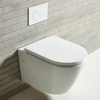YS22268H WC sospeso in ceramica, WC sospeso senza brida, a cacciata;