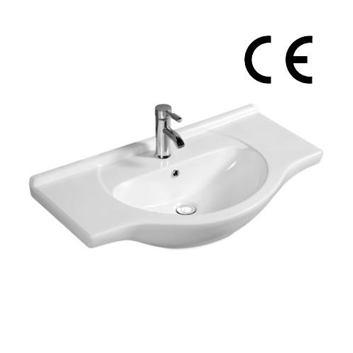 YS27201-85 Lavabo mobile in ceramica, lavabo vanità, lavabo lavabo;