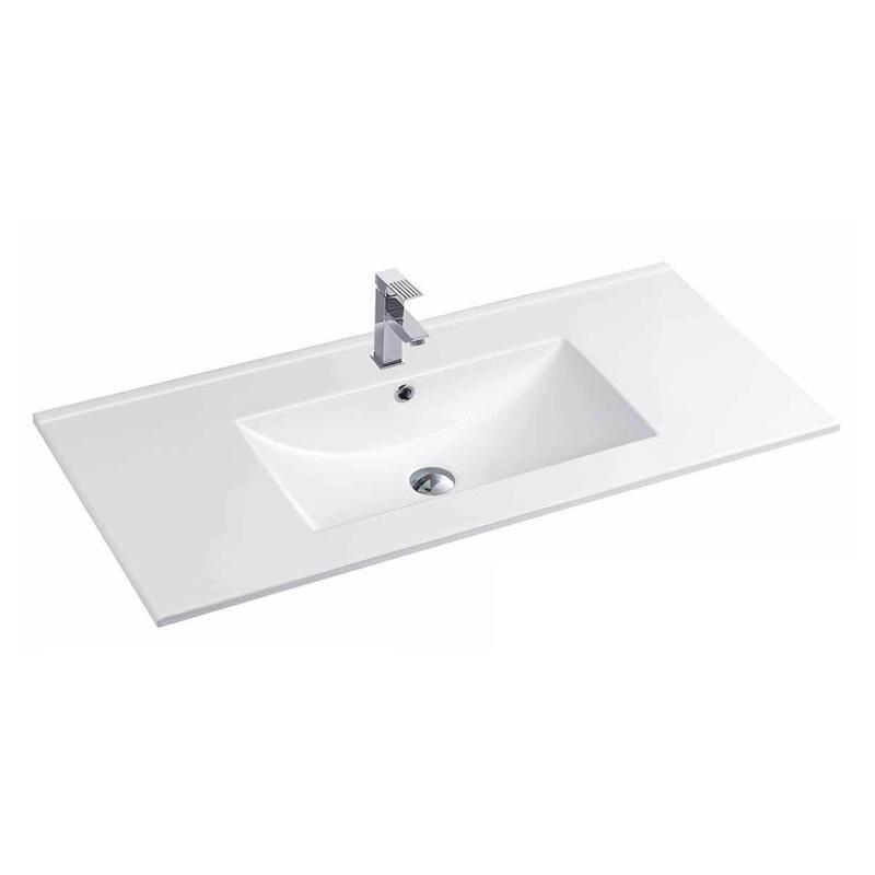 YS27286W-100 lavabo in ceramica smaltata bianca opaca, lavabo, lavabo;