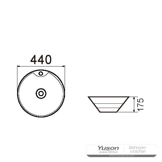 YS28422 Lavabo soprapiano in ceramica, lavabo artistico, lavabo in ceramica;