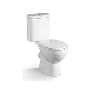 YS22206P WC in ceramica 2 pezzi, WC monoblocco a cacciata con sifone P;