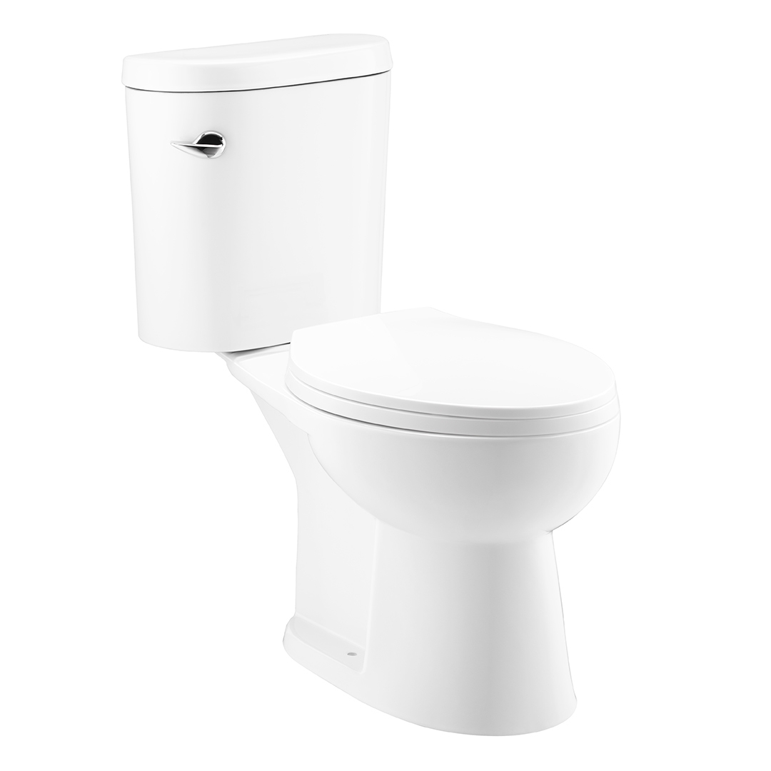 YS22202 WC in ceramica a 2 pezzi, WC con trappola a S allungata, WC certificato TISI/SNI;