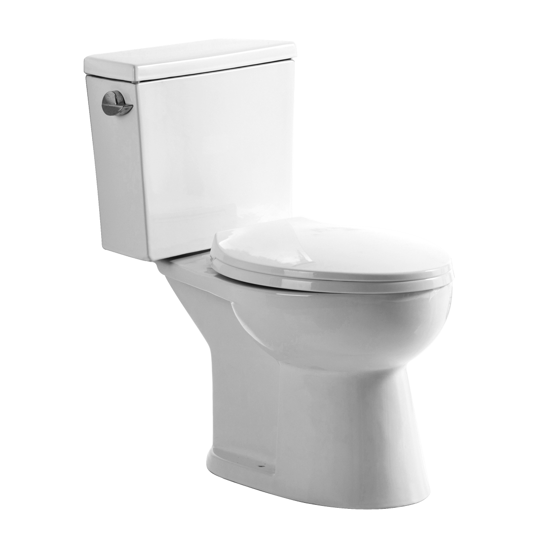 YS22241 WC in ceramica a 2 pezzi, WC con trappola a S allungata, WC certificato TISI/SNI;