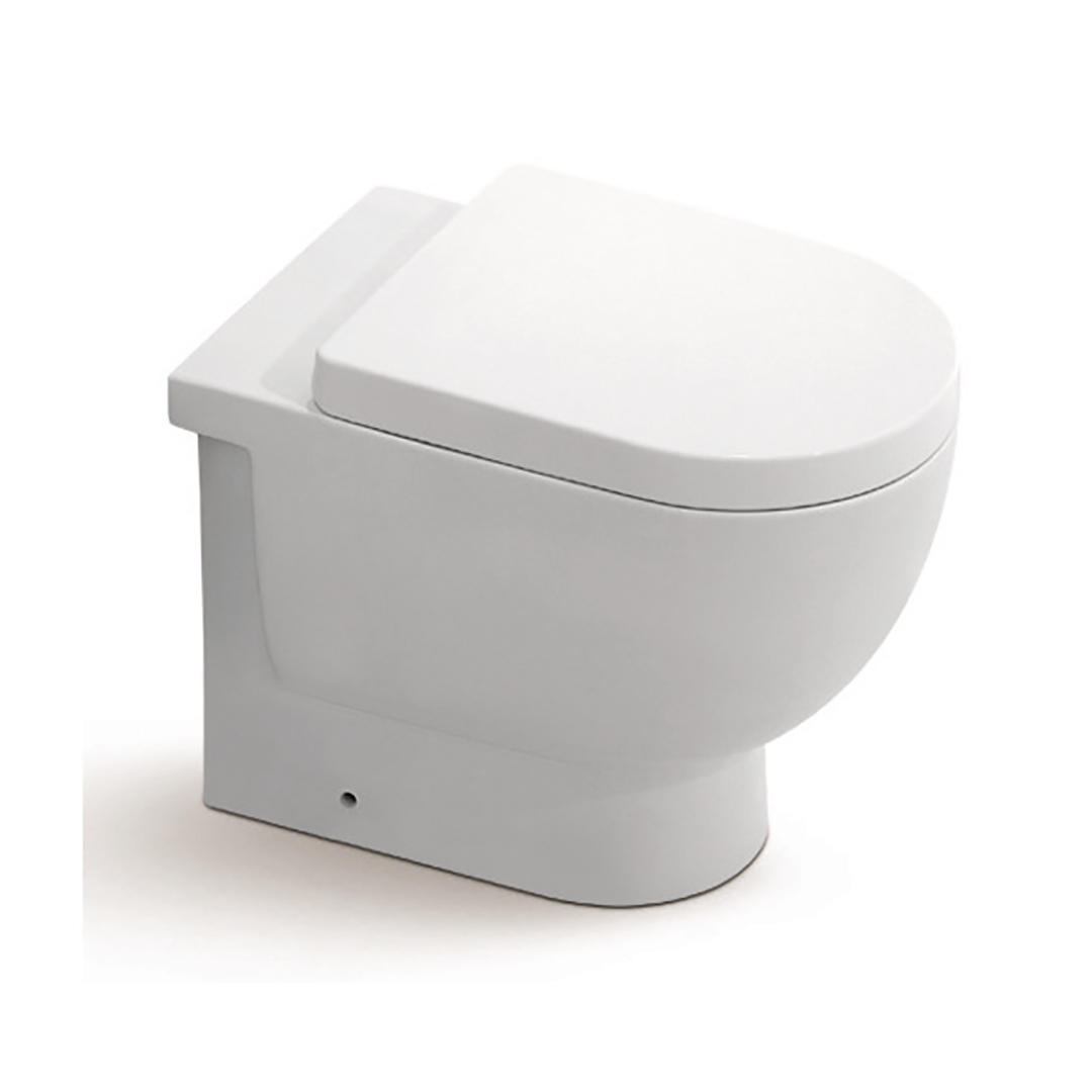 YS22214F WC singolo in ceramica, WC a cacciata con sifone P;
