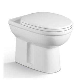 YS22215F WC singolo in ceramica, WC a cacciata con sifone a P;
