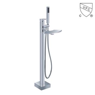 Y0120 UPC, rubinetto per vasca freestanding certificato CUPC, rubinetto per vasca con montaggio a pavimento;
