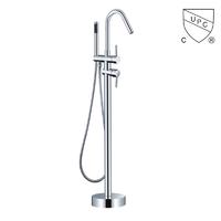 Y0121 UPC, rubinetto per vasca freestanding certificato CUPC, rubinetto per vasca con montaggio a pavimento;