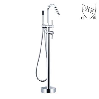 Y0121 UPC, rubinetto per vasca freestanding certificato CUPC, rubinetto per vasca con montaggio a pavimento;