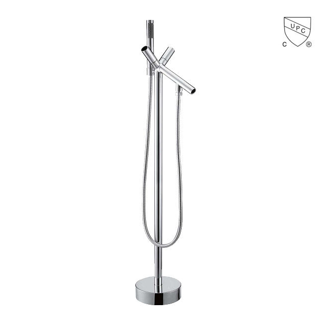 Y0122 UPC, rubinetto per vasca freestanding certificato CUPC, rubinetto per vasca da pavimento;