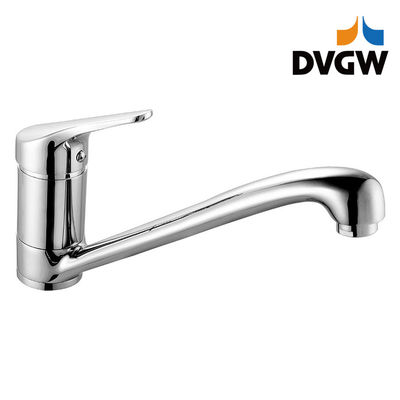 4135-50 certificato DVGW, rubinetto in ottone monocomando acqua calda/fredda, miscelatore cucina da piano, miscelatore lavello