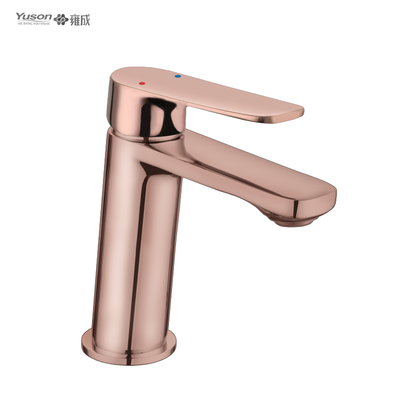 3178B-30 Rubinetto in ottone monocomando Miscelatore lavabo acqua calda e fredda da piano 35mm