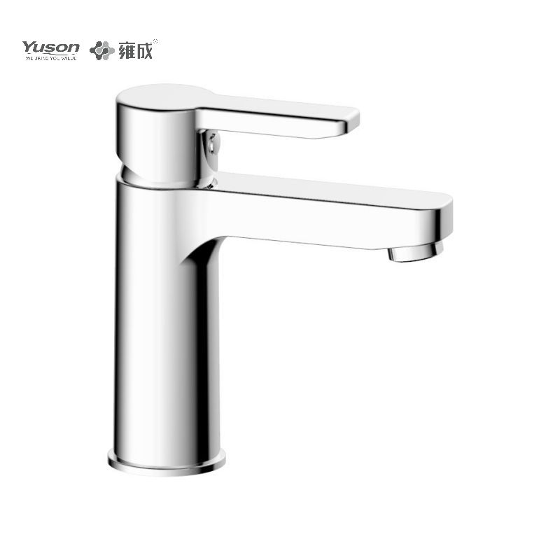 3395-30 Miscelatore monocomando per lavabo con acqua calda e fredda da piano con rubinetto in ottone