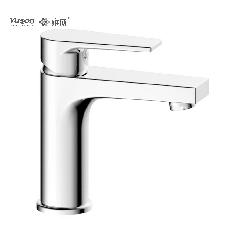 3397-30 Miscelatore monocomando per lavabo con acqua calda e fredda montato su piano con rubinetto in ottone senza scarico in ottone