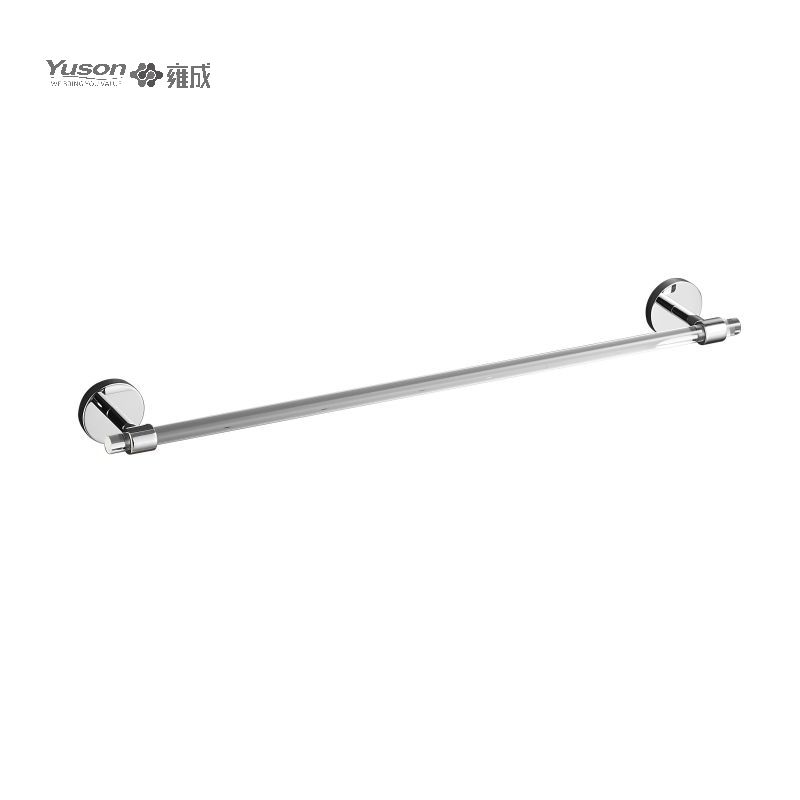 12124 Accessori da bagno eleganti, Portasciugamani, 24”, Portasciugamani, Portasciugamani in zinco/ottone/SUS, montato a parete (Serie 12100)