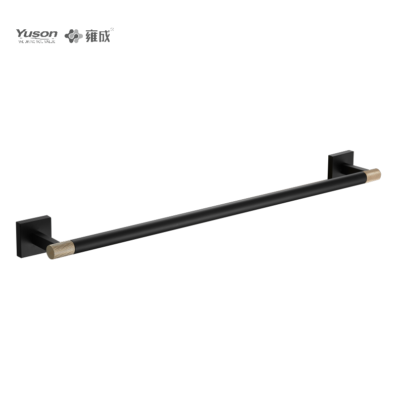 12324 Accessori da bagno eleganti, Portasciugamani, 24”, Portasciugamani, Portasciugamani in zinco/ottone/SUS, montato a parete (Serie 12300)