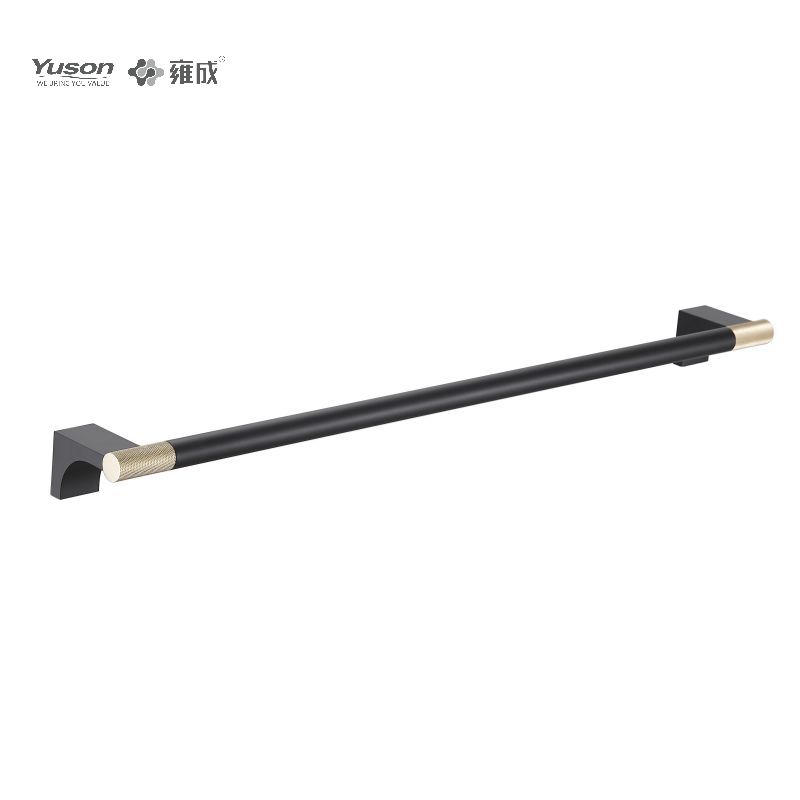 12424 Accessori da bagno eleganti, Portasciugamani, 24”, Portasciugamani, Portasciugamani in zinco/ottone/SUS, montato a parete (Serie 12400)