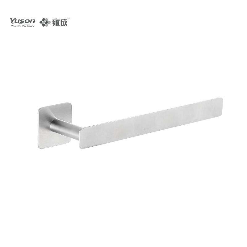 12510 Accessori da bagno Sleek, Porta asciugamano, Porta asciugamani, Porta asciugamani in zinco/ottone/SUS, a parete (Serie 12500)