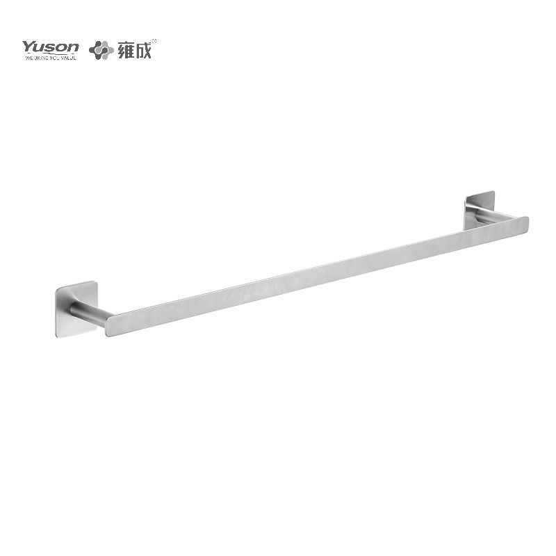 12524 Accessori da bagno Sleek, Portasciugamani, 24”, Portasciugamani, Portasciugamani in zinco/ottone/SUS, montato a parete (Serie 12500)