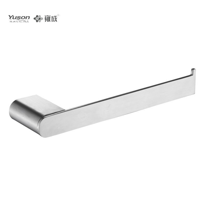 12610 Accessori da bagno Sleek, Portasciugamani ad anello, Portasciugamani, Portasciugamani in zinco/ottone/SUS, a parete (Serie 12600)