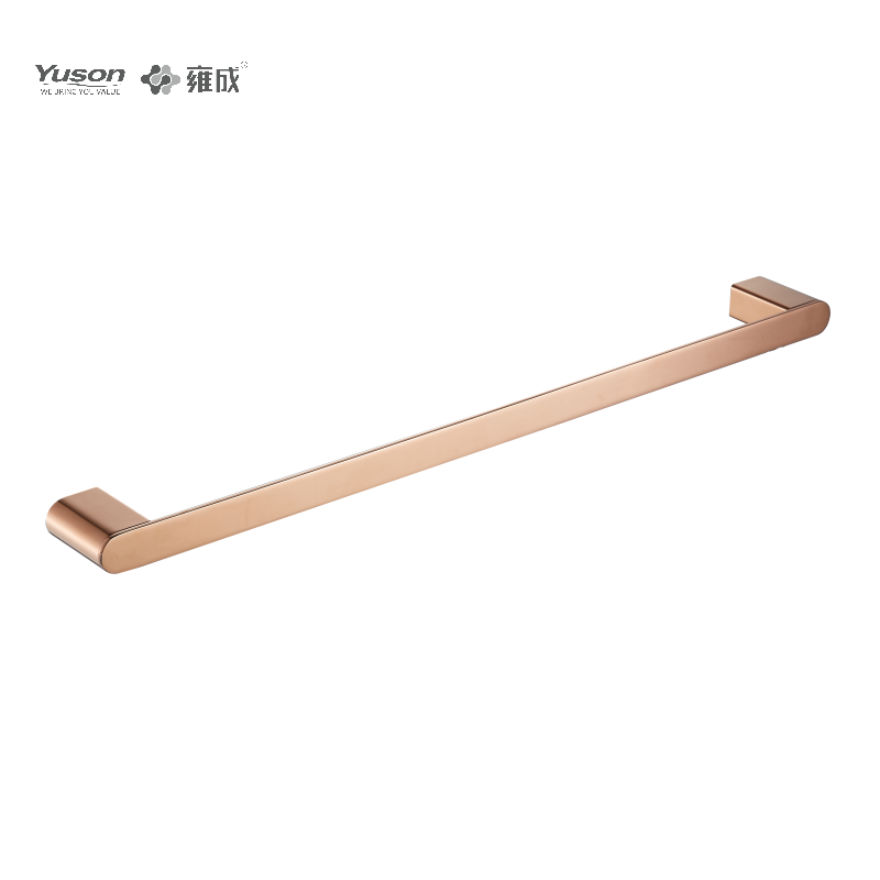 12624 Accessori da bagno Sleek, Portasciugamani, 24”, Portasciugamani, Portasciugamani in zinco/ottone/SUS, montato a parete (Serie 12600)