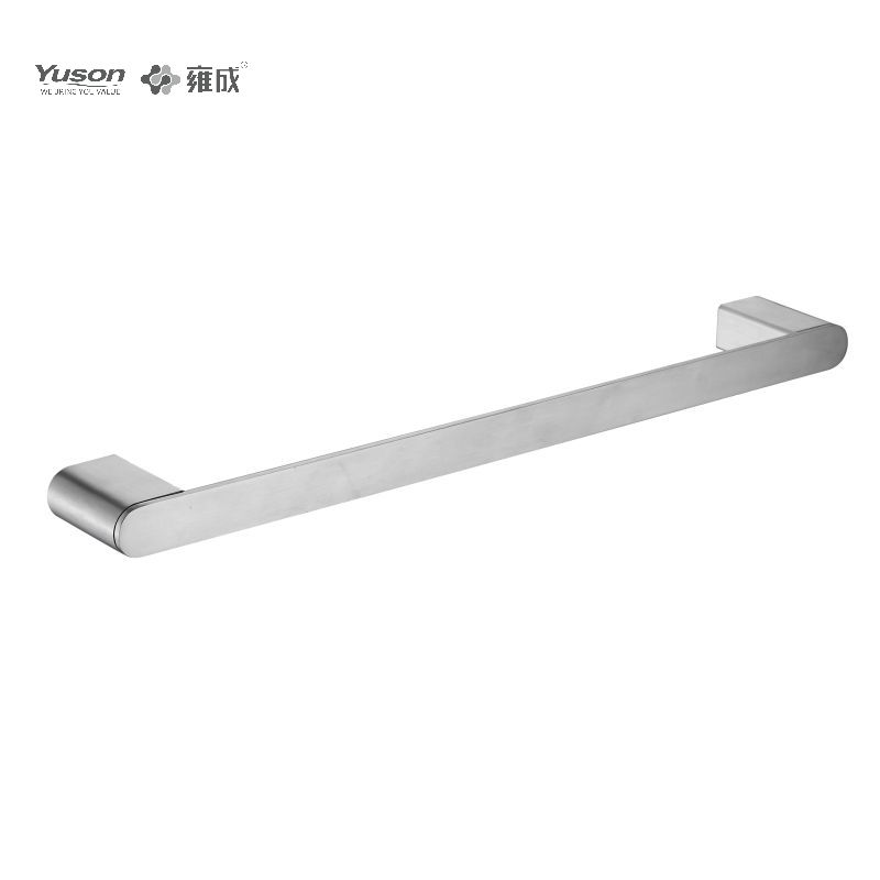 12624 Accessori da bagno Sleek, Portasciugamani, 24”, Portasciugamani, Portasciugamani in zinco/ottone/SUS, montato a parete (Serie 12600)