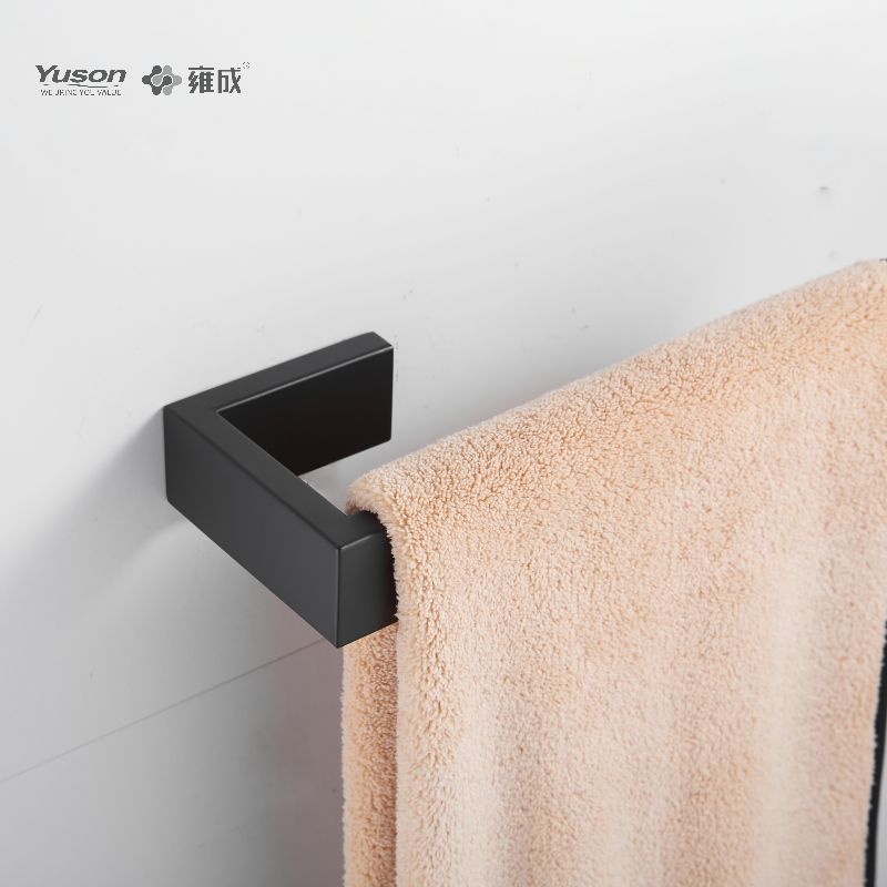 12710 Accessori da bagno Sleek, Portasciugamani ad anello, Portasciugamani, Portasciugamani in zinco/ottone/SUS, a parete (Serie 12700)