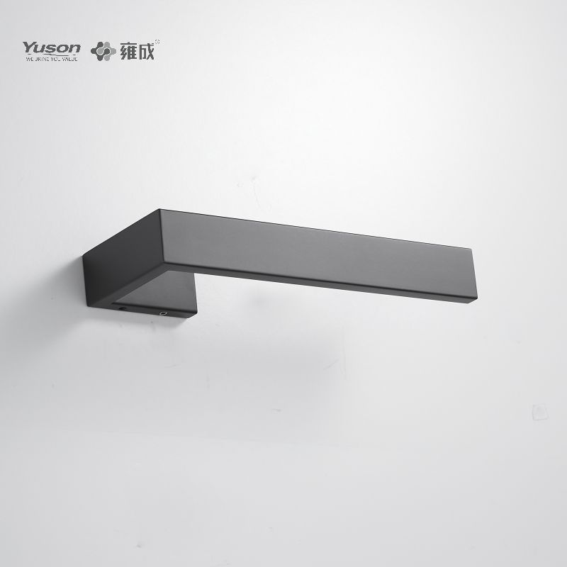 12710 Accessori da bagno Sleek, Portasciugamani ad anello, Portasciugamani, Portasciugamani in zinco/ottone/SUS, a parete (Serie 12700)