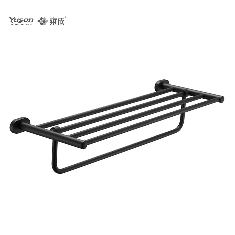 13362 Accessori da bagno eleganti, Mensole per asciugamani, Porta asciugamani, Porta asciugamani in zinco/ottone/SUS, a parete (Serie 13300)