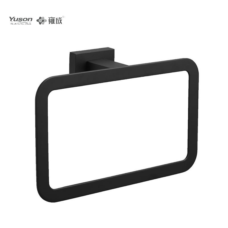 13410 Accessori da bagno Sleek, Porta asciugamano, Porta asciugamani, Porta asciugamani in zinco/ottone/SUS, a parete (Serie 13400)