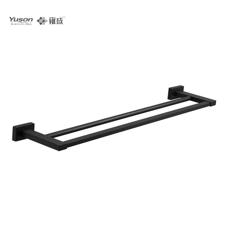 13424D Accessori da bagno eleganti, Portasciugamani a 2 poli, 24